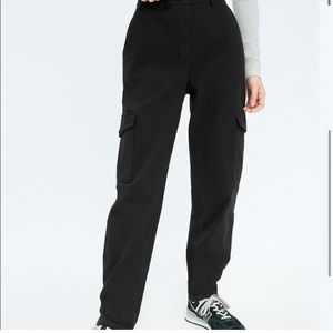 aritiza wilfred free black cargo pants